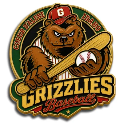 Custom enamel pins for your Baseball team