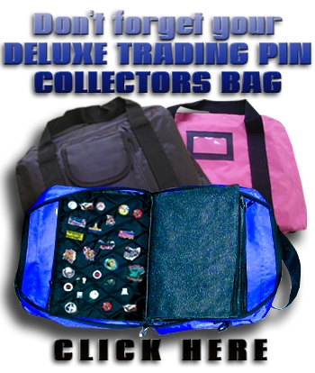 Pin Bags by Wildpins - Deluxe Trading pins Collectors Bags