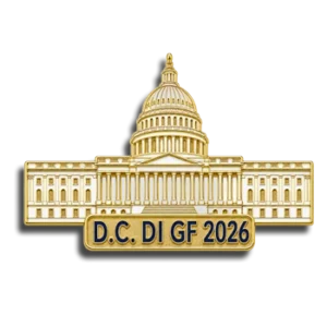 Custom enamel trading pins for Destination Imagination
