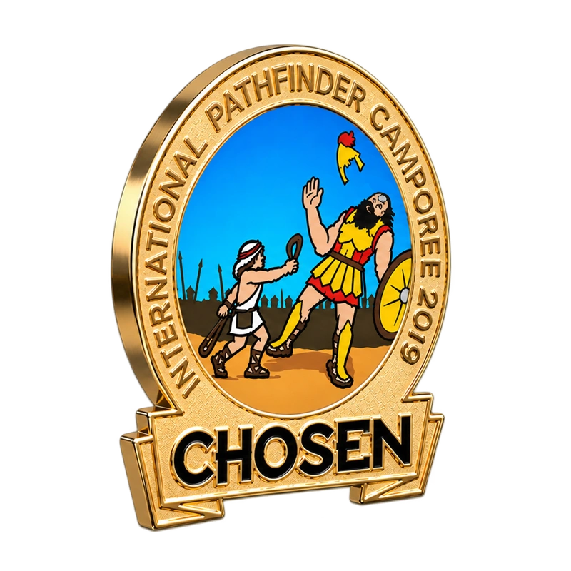Chosen lenticular pin alternate view