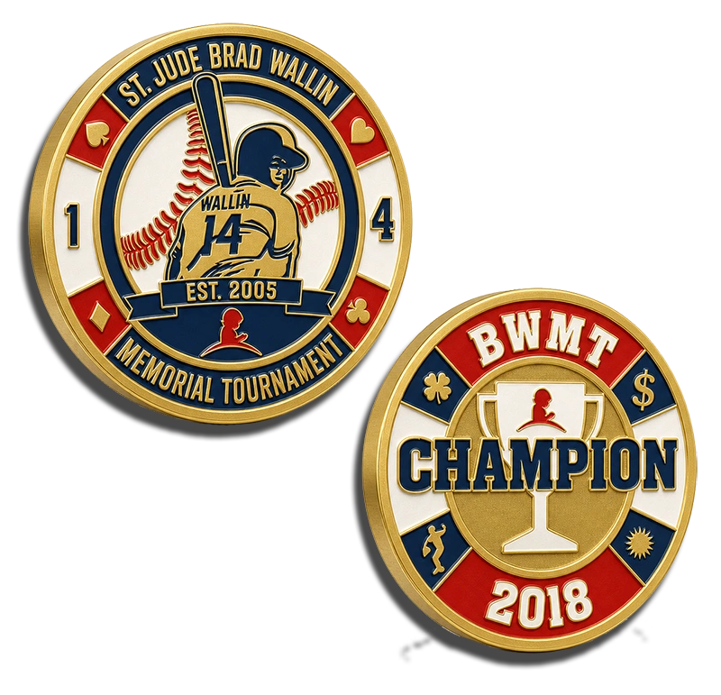 Brad Wallin memorial tournament 2018 benefiting St Jude Hospital